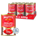 M&S Mutti Italian Peeled Plum Tomatoes Whole Peeled Tinned Tomatoes 400g- Buy online at McGrocer