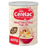 M&S Nestle Cerelac Mixed Fruits & Wheat Infant Cereal with Milk 400g from 7 Months- Buy online at McGrocer