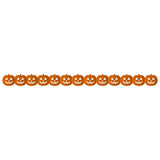 Amscan Halloween Pumpkin Tissue Garland 3m, UK version