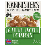 M&S Bannisters Farm 6 Little Jacket Potatoes 700g- Buy online at McGrocer