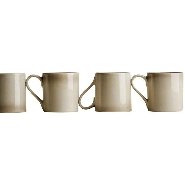 M&S Amberley reactive glaze mug set natural - British product