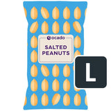 M&S Ocado Salted Peanuts Roasted Savoury Snack 550g- Buy online at McGrocer