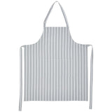 M&S M&S Collection Pure Cotton Striped Apron One Size Grey- Buy online at McGrocer