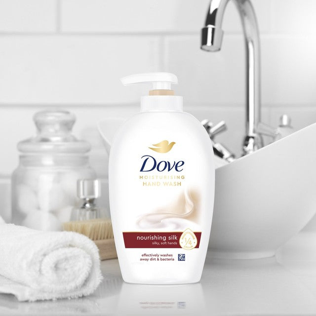 Dove Supreme Silk Caring hand wash 250ml - British product