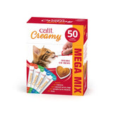 M&S Catit Creamy Variety Pack Lickable Cat Treats 50 x 10g- Buy online at McGrocer