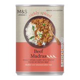 M&S Beef Madras canned curry 400g - British product