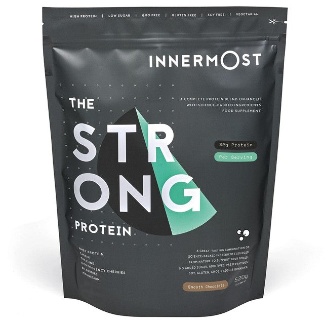 Innermost The Strong Protein Chocolate protein powder 520g, UK version