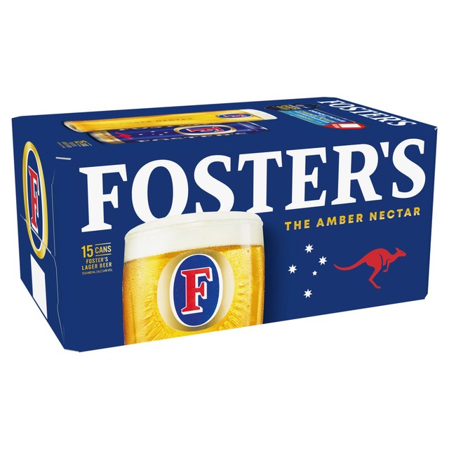 Foster's Lager Beer Multipack 15 x 440ml - British product