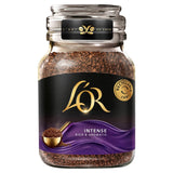 L'OR Intense Instant Coffee jar medium dark roast, UK version