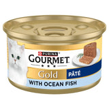 M&S Gourmet Gold Ocean Fish Pate Wet Cat Food 85g- Buy online at McGrocer