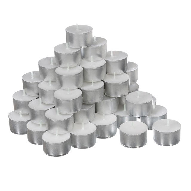 Price's Candles 8 Hour Sentinel tea lights 50 pack, imported from the UK