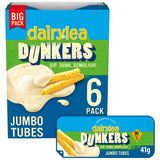 M&S Dairylea Dunkers Jumbo Tubes Cheese Dip and Snack 6 x 41g- Buy online at McGrocer