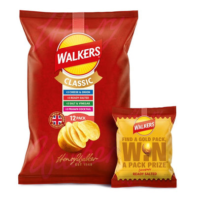 Walkers Classic Variety Multipack Crisps