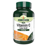 M&S Natures Aid Low Acid Vitamin C Tablets Immune Support Supplement 90 Tablets- Buy online at McGrocer
