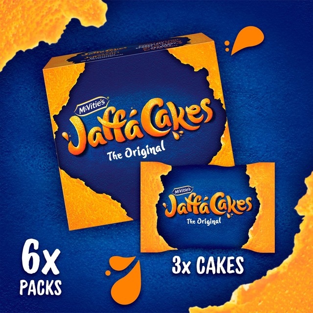 McVitie's Jaffa Cakes Original 198g, imported from the UK
