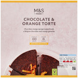 M&S Chocolate & Orange Torte Frozen Vegan Dessert 350g