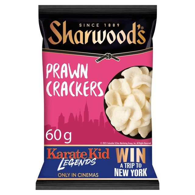 Sharwood's prawn crackers sharing bag 60g (British brand)