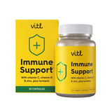 VITL immune support supplement capsules 30 pack (British brand)