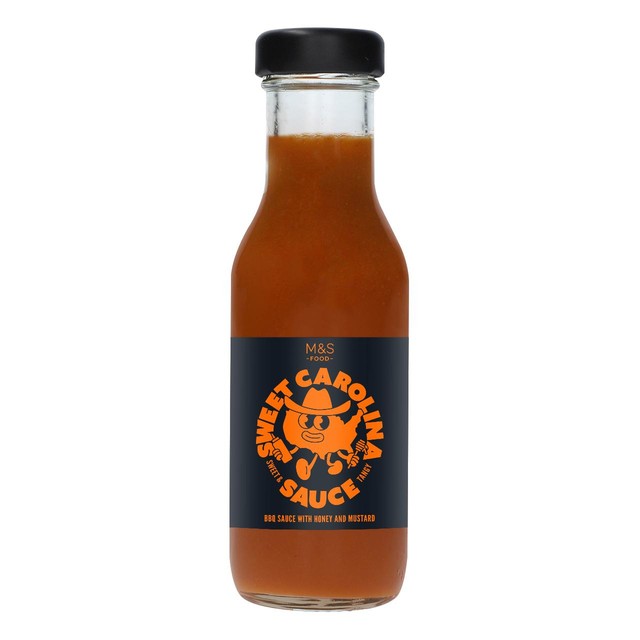 M&S Sweet Carolina BBQ sauce 295ml, imported from the UK