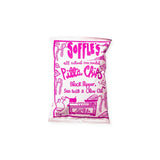Soffles Pitta Chips black pepper sea salt olive oil 165g (British brand)