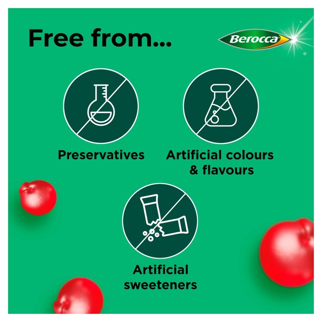 Berocca cherry vitamin gummies 60 pack - British product