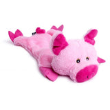 M&S Petface Buddies Crinkle Flat Pig Plush Dog Toy- Buy online at McGrocer