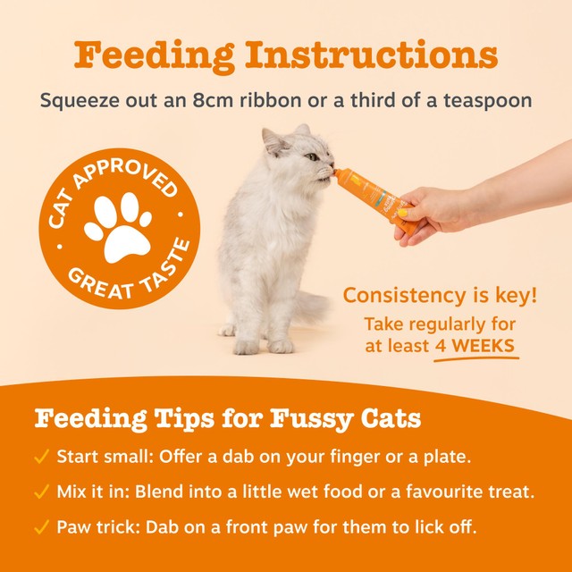 Zesty Paws anti-hairball paste for cats (British brand)
