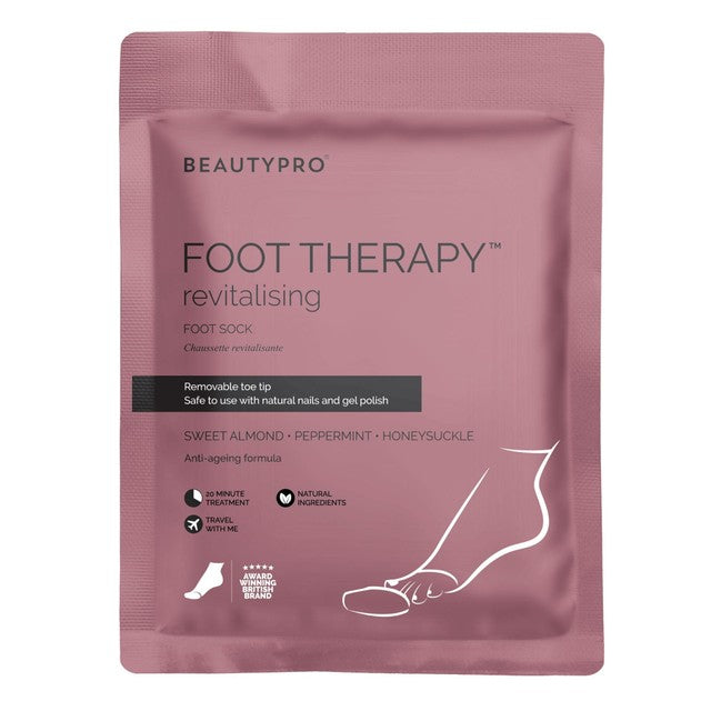Beauty Pro foot therapy booties with removable toe tips 30g - British product