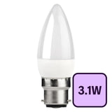 M&S TCP LED Candle Light Bulb 250 Lumens B22 3.1W Warm White- Buy online at McGrocer