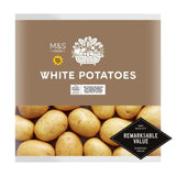 M&S white potatoes 2kg, imported from the UK