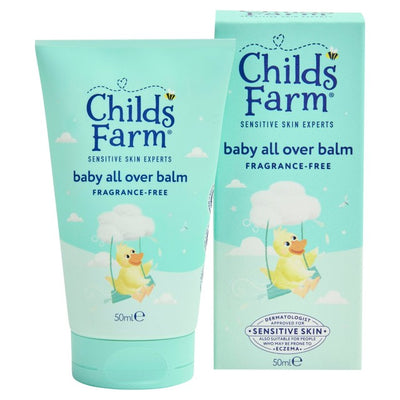 M&S Childs Farm Baby All Over Balm Fragrance-Free Baby Moisturising Balm 50ml- Buy online at McGrocer