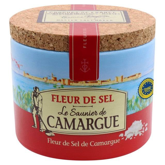Saunier de Camargue Fleur de Sel sea salt 125g (British brand)