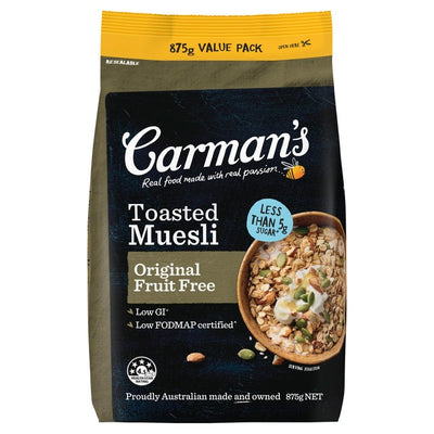 M&S Sapphire Carmans Kitchen Original Muesli Bag Breakfast Cereal 875g- Buy online at McGrocer