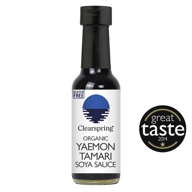 Clearspring Organic Yaemon Tamari Soya Sauce 150ml - British product