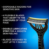 Wilkinson Sword Xtreme 3 Ultimate Plus men's disposable razors (British brand)