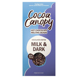 Cocoa Canopy milk & dark hot chocolate beads 225g - British product