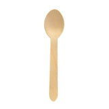 BioPak wooden spoons 10 per pack - British product