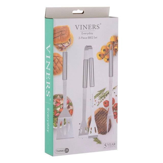 Viners BBQ utensil set 3 piece (British brand)