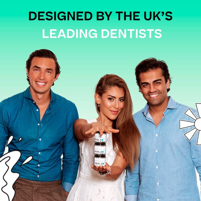 Parla probiotic mouthwash tablets, imported from the UK
