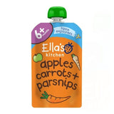 M&S Ella's Kitchen Apples, Carrots & Parsnips Organic Baby Food Pouch 4+ Months 120g- Buy online at McGrocer