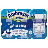Ambrosia mini rice pudding snack pots 6x55g - British product