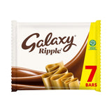 M&S Galaxy Ripple Milk Chocolate Bars Multipack 7x30g- Buy online at McGrocer