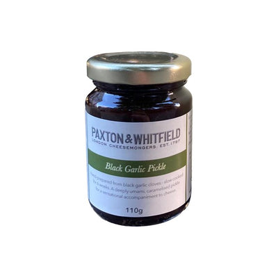 M&S Paxton & Whitfield Black Garlic Pickle Artisan Cheese Accompaniment 110g- Buy online at McGrocer