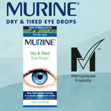 Murine eye drops for dry and tired eyes 15ml, imported from the UK