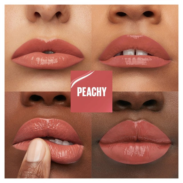 Maybelline Vinyl Ink Long Lasting Liquid Lipstick Shine Finish 15 Peachy, imported from the UK