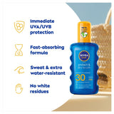 Nivea sun cream spray SPF 30 200ml, imported from the UK
