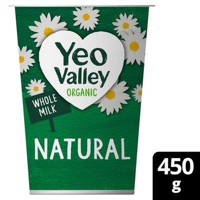 Yeo Valley Organic Natural Yoghurt 450g