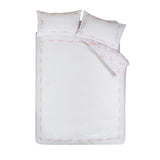Catherine Lansfield bow embroidery single duvet set, imported from the UK