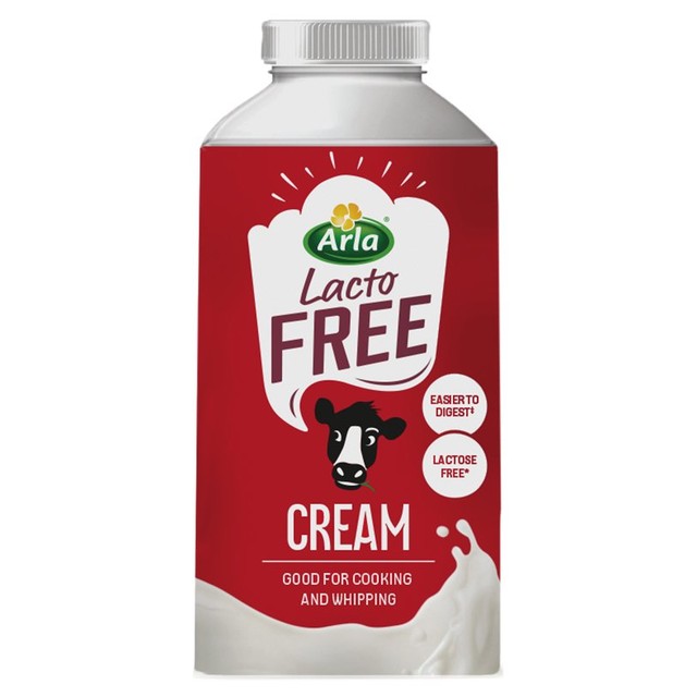 Arla LactoFree lactose-free whipping cream 250ml - British product