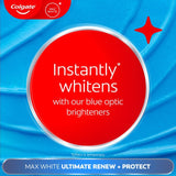 Colgate Max White Ultimate Renewal whitening toothpaste 75ml - British product